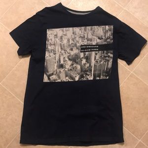 Blue Los Angeles Graphic Tee